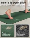 Non-Slip TPE Yoga Mat for Home Workouts