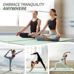 CAMBIVO Non-Slip Extra Thick Yoga Mat 72"x24