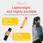 Primasole High-Density Yoga Mat with Carry Strap