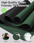 Non-Slip TPE Yoga Mat for Home Workouts