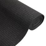 Extra Thick Yoga Mat with Carrying Strap, Black