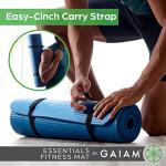 Gaiam Essentials Thick Yoga Mat with Strap