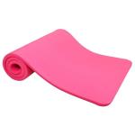 Extra Thick Pink Anti-Tear Yoga Mat with Strap