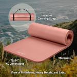 Retrospec Solana 1" Thick Non-Slip Yoga Mat