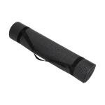 Extra Thick Yoga Mat with Carrying Strap, Black