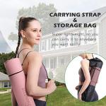 Eco-Friendly Non-Slip Pilates Yoga Mat with Sling