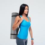 Extra Thick Anti-Tear Yoga Mat with Strap