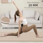 Non-Slip Extra Thick Yoga Mat with Strap
