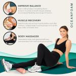 Oceanfoam Ripple Mini Foam Roller for Therapy