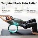 Back Roller Wheel Set with 2 Yoga Blocks