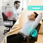 Back Roller Wheel Set with 2 Yoga Blocks