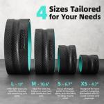 Back Roller Wheel Set with 2 Yoga Blocks