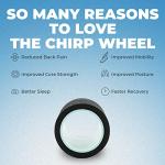 Chirp Wheel Foam Roller for Back & Neck Relief