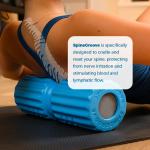 SpineGroove Firm Deep Tissue Massage Foam Roller