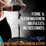 Yes4All Wrist and Forearm Roller with Foam Grip