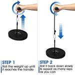 Yes4All Wrist and Forearm Roller with Foam Grip