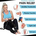 Foot and Calf Fascia Stretcher Strap (Black)