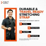 Pure PT Stretching Strap for Flexibility & Recovery