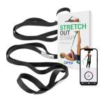 OPTP Stretch Out Strap XL with Exercise Guide
