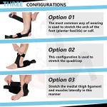 Foot and Calf Fascia Stretcher Strap (Black)