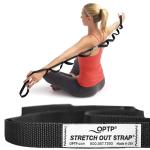 OPTP Stretch Out Strap XL with Exercise Guide