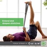Gaiam 8ft Yoga Strap with Adjustable D-Ring