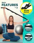 Ctrl Sports Non-Elastic Yoga Stretching Strap with Loops