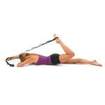 OPTP Stretch Out Strap XL with Exercise Guide