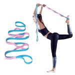 Amrules Yoga Strap with 10 Loops for Stretching