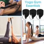 12 Yoga Straps for Stretching and Pilates