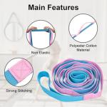 Amrules Yoga Strap with 10 Loops for Stretching