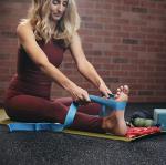 Double Loop Yoga Stretching Strap for Flexibility