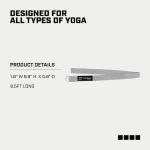 Capelli Sport 6.5 ft Yoga Stretch Strap