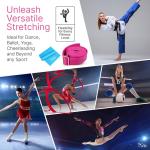 Stretching Strap and Resistance Band for Flexibility
