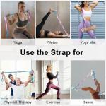 Amrules Yoga Strap with 10 Loops for Stretching