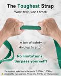 Tumaz Yoga Stretching Strap with 10 Loops