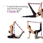 SANKUU Yoga Stretching Strap with 12 Loops