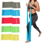 Lianjindun 5 Piece Resistance Bands Set