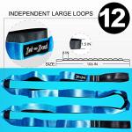BOB AND BRAD 12 Loop Stretch Strap - Blue
