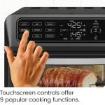 Chefman Dual Function Digital Air Fryer Oven with Temperature Probe, Black
