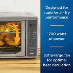 Oster Air Fryer Oven 10-in-1 Countertop Toaster Large Enough for 2 Pizzas Stainless Steel French Doors XL Sized