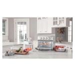 Air Fryer + Convection Toaster Oven by Cuisinart, 7-1 Oven with Bake, Grill, Broil & Warm Options, Stainless Steel, TOA-60