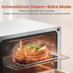 FOTILE ChefCubii 4-in-1 Countertop Convection Steam Oven, Air Fryer, Dehydrator with True Convection Bake, Steam-Bake, Broil, 40 Preset Menu and Steam Self-Clean, 1 CFT