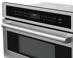 KoolMore KM-CWO30-SS Built-in Microwave with Convection Oven and Air Fryer, 1000W Power with 10 Levels, UL Listed Capacity in Stainless-Steel, 30 in/1.6 cu. ft, Silver