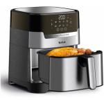 Tefal EY505D Easy Fry & Grill Deluxe Hot Air Fryer, 2-in-1 Technology (Hot Air Fryer and Grill), 4.2 Litre Capacity, 8 Automatic Programs, Timer, Stainless Steel
