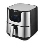 Kalorik Digital Air Fryer Pro 6 Quart Oilless Air Fryer XL, 5 Cooking Functions, 8 Smart Presets, Easy Touchscreen Controls, Nonstick Dishwasher Safe Basket and Trivet
