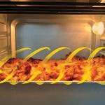 Koblenz Air Fryer Toaster Smart Oven, 4-in-1 Kitchen Countertop Convection, 27-Quarts XL, 100°-500°F Temperature Controls, Top and Bottom Heater, Adjustments Brushed Stainless Steel Look
