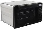 GoWISE USA 25-Quart Air Fryer Oven & Professional Dehydrator with 3 Heating Elements & Rotisserie, 12 Functions, Preheat & 5 Cooking Levels – Fits 12-Inch Pizza, 11 Accessories and Stainless Steel