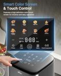 Bear 6.3QT Air Fryer with Touchscreen & Steam Function