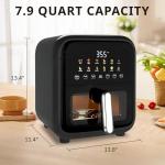 7.9QT 12-in-1 Air Fryer with Clear Window